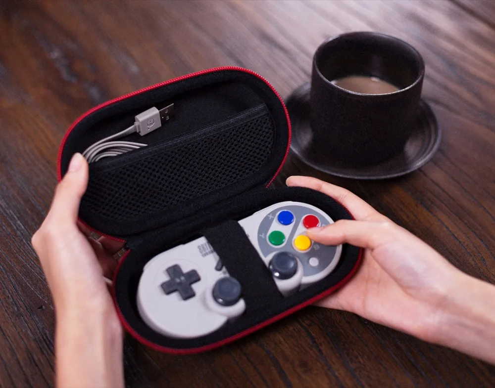 8BitDo Portable EVA Dustproof Classic Controller Gamepad Travel Case Protection Storage Zip Bag Controller Protective Holder
8BitDo Portable EVA Dustproof Classic Controller Gamepad Travel Case Protection Storage Zip Bag Controller Protective Holder