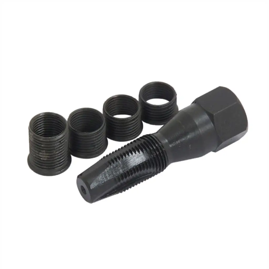 14mm Spark Plug Re-thread Rethread Rethreader Repair Tap Tool Reamer Inserts Kit PT1224
14mm Spark Plug Re-thread Rethread Rethreader Repair Tap Tool Reamer Inserts Kit PT1224