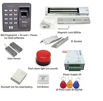 Super Deals! Fingerprint+Password+Id Card Biometric Access Control & Biometric Door Lock Entry Kit (Magnetic Lock+ ZL Bracket)
Super Deals! Fingerprint+Password+Id Card Biometric Access Control & Biometric Door Lock Entry Kit (Magnetic Lock+ ZL Bracket)