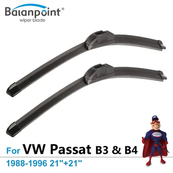 Wiper Blades for Volkswagen Passat B3 & B4 1988-1996 21"+21", Set of 2, Clean Windshield Wipers
Wiper Blades for Volkswagen Passat B3 & B4 1988-1996 21"+21", Set of 2, Clean Windshield Wipers