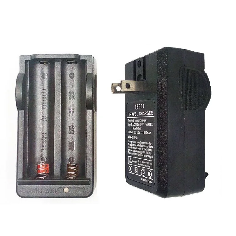 AC 100V 220V 18650 Charger Dual Slots Travel Charger For 18650 4.2V Rechargeable Li-Ion Battery EU/US Plug
AC 100V 220V 18650 Charger Dual Slots Travel Charger For 18650 4.2V Rechargeable Li-Ion Battery EU/US Plug