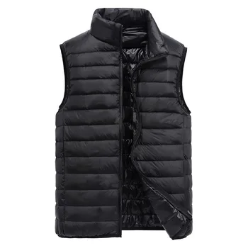 White Duck Down Vest Men Casual Autumn Jacket Men Sleeveless Stand Collar Soft Waistcoat Men Lightweight Warm Down Parka Vests
White Duck Down Vest Men Casual Autumn Jacket Men Sleeveless Stand Collar Soft Waistcoat Men Lightweight Warm Down Parka Vests