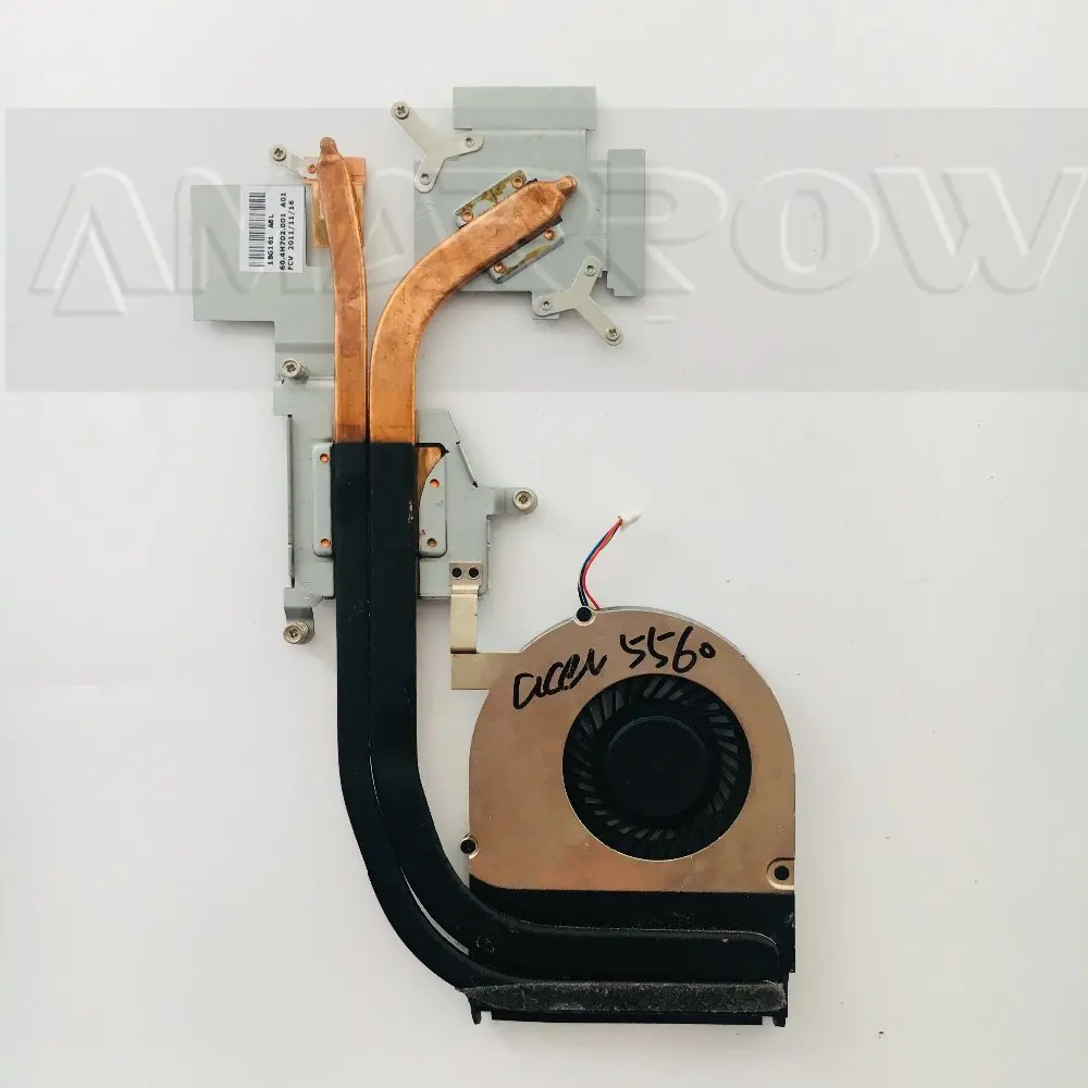 Original free shipping laptop CPU Cooling Heatsink FAN For ACER 5560 5560G 60.4M702.001
Original free shipping laptop CPU Cooling Heatsink FAN For ACER 5560 5560G 60.4M702.001