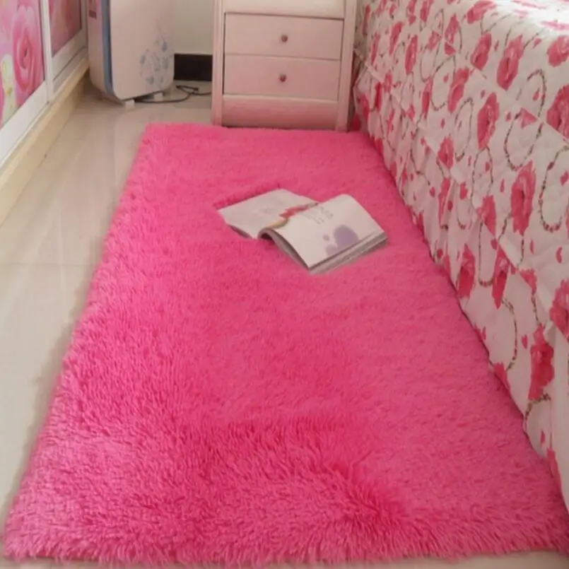 Free ship Soft Anti-Skid Silk wool Carpet Flokati Bedside Shaggy Rug Living Room Bedroom Tea Table Floor Mat Blue Pink Fushcia
Free ship Soft Anti-Skid Silk wool Carpet Flokati Bedside Shaggy Rug Living Room Bedroom Tea Table Floor Mat Blue Pink Fushcia