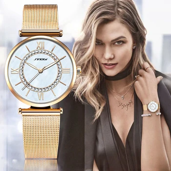 SINOBI Fashion Women's Diamond Wrist Watches Sliver Watchband Top Luxury Brand Girl Crystal Quartz Clock Ladies Wristwatch 2018
SINOBI Fashion Women's Diamond Wrist Watches Sliver Watchband Top Luxury Brand Girl Crystal Quartz Clock Ladies Wristwatch 2018