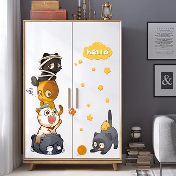 Eco-friendly Funny Kitten Cat Wall Stickers for Kids room Bedroom Wardrobe Wall Decor Art Home Murals Removable DIY Decals DC38
Eco-friendly Funny Kitten Cat Wall Stickers for Kids room Bedroom Wardrobe Wall Decor Art Home Murals Removable DIY Decals DC38
