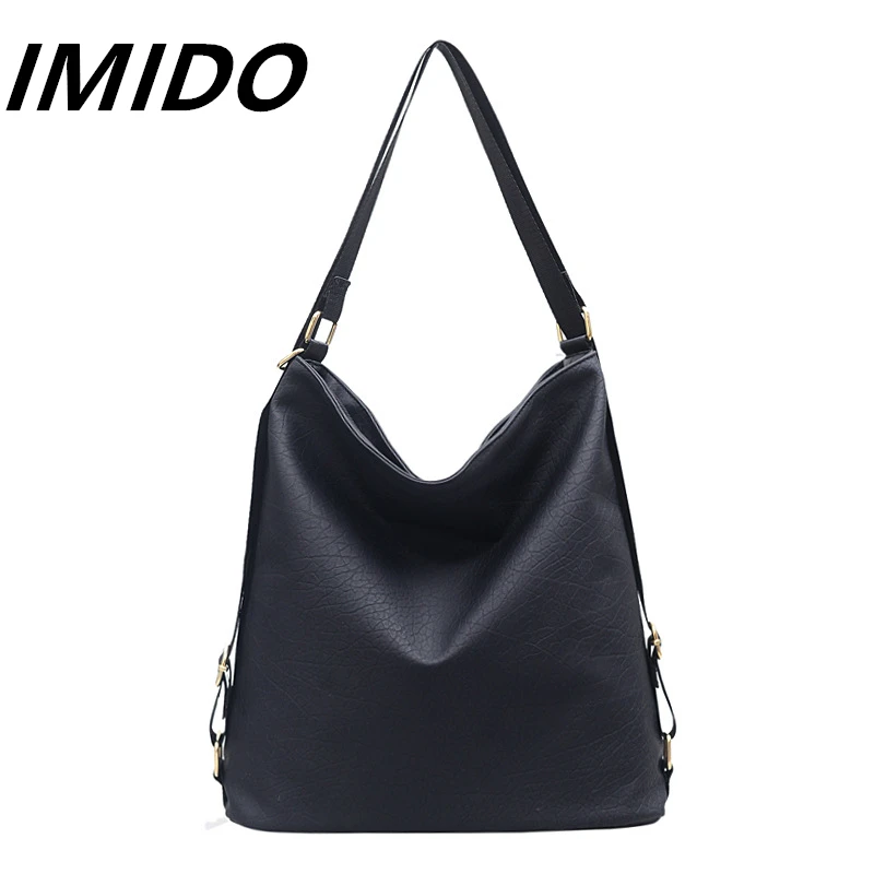 IMIDO 2019 Summer New Style Korean Version Multiple Back Methods Simple Ladies Carrying Backpack Trendy Casual Fashion Shopping
IMIDO 2019 Summer New Style Korean Version Multiple Back Methods Simple Ladies Carrying Backpack Trendy Casual Fashion Shopping