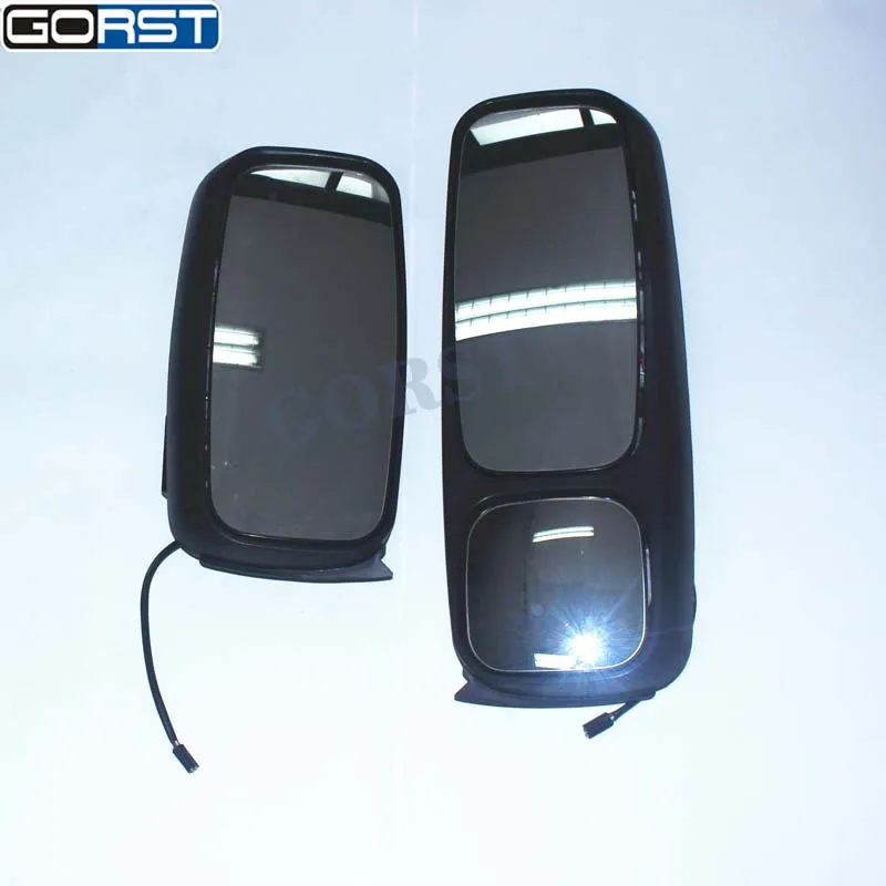CarAutomobile Accessories Car-Styling Reflector Rearview Mirror Side Mirror Exterior Assembly for Volvo FH12 for right driver-1