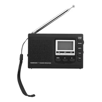 Portable Mini Stereo Radio FM/MW/SW Full Band Receiver Digital Alarm Clock Music Player Loudspeaker
Portable Mini Stereo Radio FM/MW/SW Full Band Receiver Digital Alarm Clock Music Player Loudspeaker