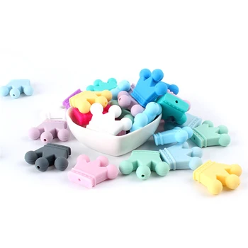 10Pcs/set Crown Silicone Beads Baby Teething Toys Food Grade Silicone DIY Pacifier Chain Pendant Accessories Baby teethers
10Pcs/set Crown Silicone Beads Baby Teething Toys Food Grade Silicone DIY Pacifier Chain Pendant Accessories Baby teethers