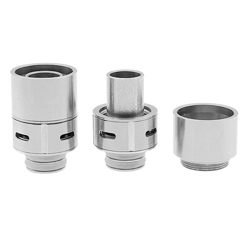 510 Stainless Steel Drip Tip SS316 Material 2 In 1 With Airflow Adjustment Ring For IJust Tank RBA RTA E Cigarette Accessories
510 Stainless Steel Drip Tip SS316 Material 2 In 1 With Airflow Adjustment Ring For IJust Tank RBA RTA E Cigarette Accessories