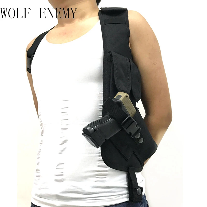 Tactical Nylon Anti-theft Hidden Underarm Security Shoulder Gun Holster Holder Armpit Bag Army Rifle Gun Holster Pouch Case
Tactical Nylon Anti-theft Hidden Underarm Security Shoulder Gun Holster Holder Armpit Bag Army Rifle Gun Holster Pouch Case