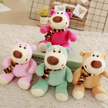 New 25cm Cute Lovers Bear plush toys scarf Bear animals doll Pillow Baby Appease Sleeping Doll Cotton Girl Brinquedo Toy
New 25cm Cute Lovers Bear plush toys scarf Bear animals doll Pillow Baby Appease Sleeping Doll Cotton Girl Brinquedo Toy