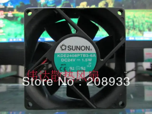 For Sunon sunon KDE2408PTB3-6A 8025 24V