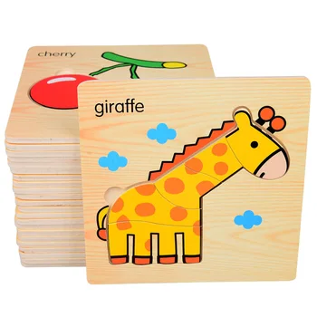 Baby 3D Puzzle Jigsaw Wooden Toys Cartoon Animals Puzzles Child Educational Toy for Children Montessori Toys Puzzle
Baby 3D Puzzle Jigsaw Wooden Toys Cartoon Animals Puzzles Child Educational Toy for Children Montessori Toys Puzzle