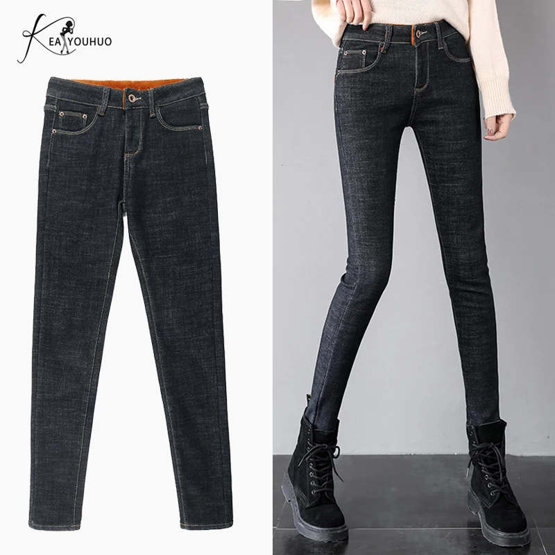 2019 Winter High Waist Denim Warm Jeans Boyfriend Jeans For Women Plus Size Straight Mom Jeans Stretch Black Skinny Jeans Woman
2019 Winter High Waist Denim Warm Jeans Boyfriend Jeans For Women Plus Size Straight Mom Jeans Stretch Black Skinny Jeans Woman