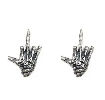 Regalrock Gothic Steampunk Skull Skeleton Demon Claw Talon Zombie Hand Biker Stud Earring
Regalrock Gothic Steampunk Skull Skeleton Demon Claw Talon Zombie Hand Biker Stud Earring