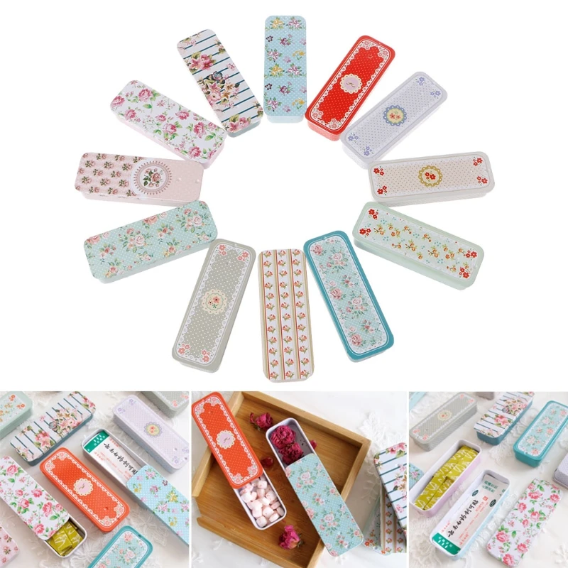 New Cute Storage Box Slide Cover Jewelry Pill Cases Portable Tin Container HT0809
New Cute Storage Box Slide Cover Jewelry Pill Cases Portable Tin Container HT0809