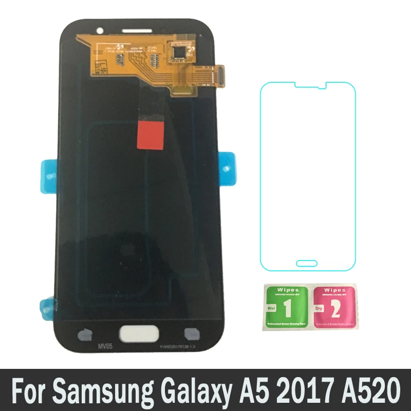 100% New LCD For Samsung Galaxy A5 2017 A520 A520F A520DS LCD Display Screen Display Touch Digitizer Replacement Assembly
100% New LCD For Samsung Galaxy A5 2017 A520 A520F A520DS LCD Display Screen Display Touch Digitizer Replacement Assembly