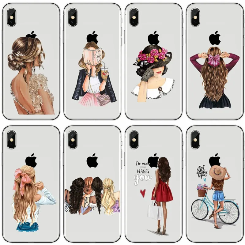 Fashion Classy Paris Girl Cover Soft Silicone Phone Case For iPhone X XS XR XS MAX For iPhone 5 5C 5S SE 6 6S 7 8 plus
Fashion Classy Paris Girl Cover Soft Silicone Phone Case For iPhone X XS XR XS MAX For iPhone 5 5C 5S SE 6 6S 7 8 plus