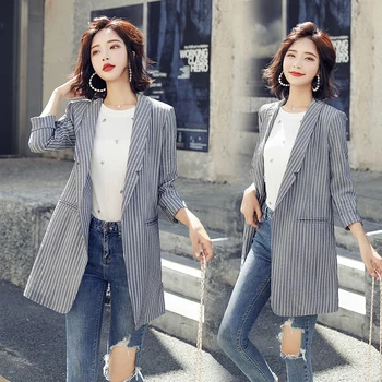 Chic Jacket Women Cotton Hemp Chaquetas Mujer Casual Casaco Feminino Casacos Femininos Windbreaker Coat Women Cardigan
Chic Jacket Women Cotton Hemp Chaquetas Mujer Casual Casaco Feminino Casacos Femininos Windbreaker Coat Women Cardigan