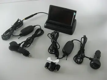wireless 3.5inch TFT dashboard display wireless rearview night vision camera cigarette charge power supply connection
wireless 3.5inch TFT dashboard display wireless rearview night vision camera cigarette charge power supply connection