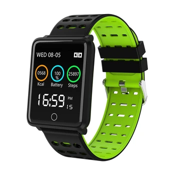

Sport Watch Depth Ip68 Waterproof Smart Watch Blood Pressure Heart Rate Monitor Calorie Pedometer Information Reminder