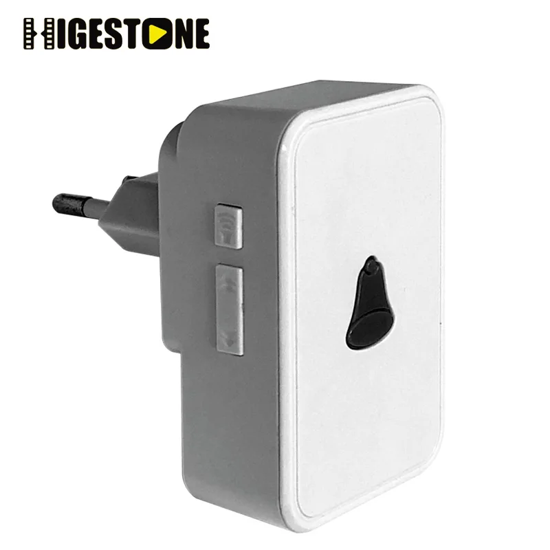 Higestone AC 100-240V wireless doorbell chime 300M range 50 ring musics Self-powered NO Battery EU/AU/US/UK Plug Push Button
Higestone AC 100-240V wireless doorbell chime 300M range 50 ring musics Self-powered NO Battery EU/AU/US/UK Plug Push Button