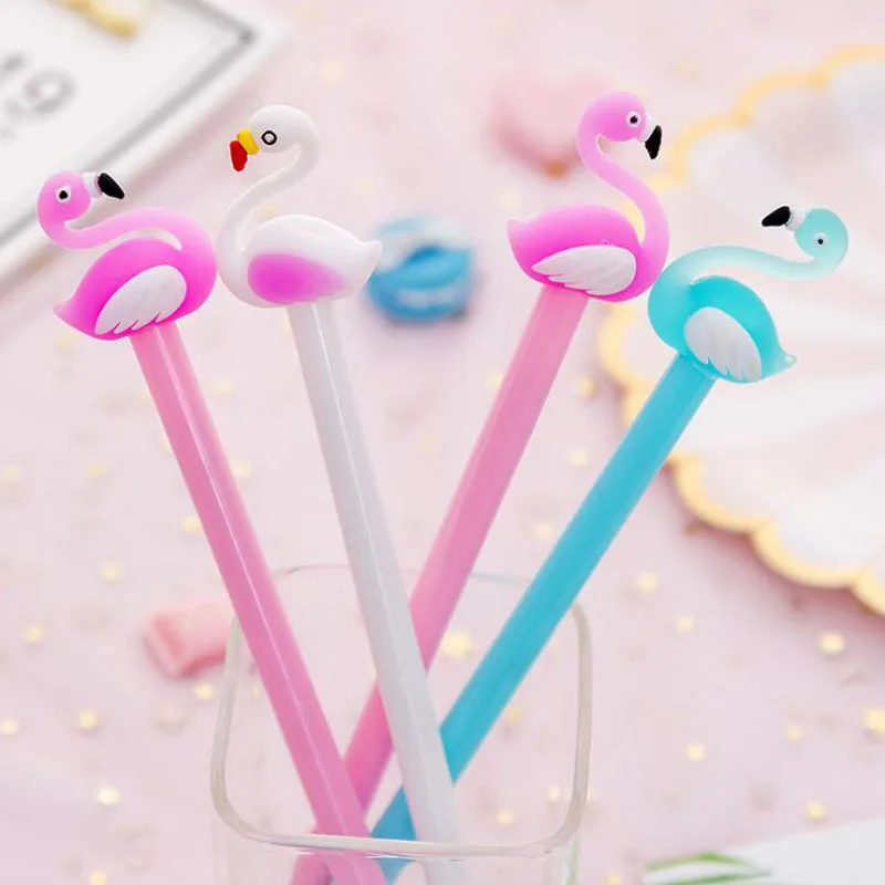 1pc Kawaii Flamingo Gel Pen Korean Stationery Cute Pens Cartoon Office For School Supplies Black Signature Pen
1pc Kawaii Flamingo Gel Pen Korean Stationery Cute Pens Cartoon Office For School Supplies Black Signature Pen