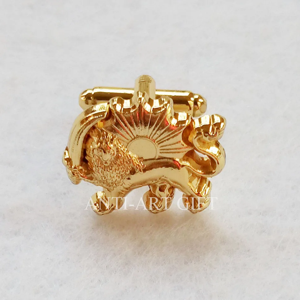 Customized 3D lion shape antique style cufflinks Brass Metal Gold and Antique Silver Finished
Customized 3D lion shape antique style cufflinks Brass Metal Gold and Antique Silver Finished
