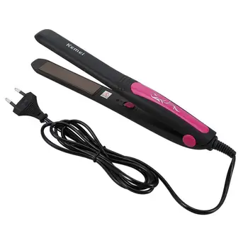 Professional Kemei Electric Hair Straightener Rapid Heating Ceramic Iron Hair Straightening Flat Iron Straight Hair Styling Tool
Professional Kemei Electric Hair Straightener Rapid Heating Ceramic Iron Hair Straightening Flat Iron Straight Hair Styling Tool