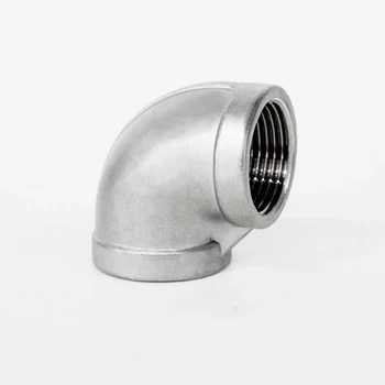 1-1/4" BSP Equal Female Thread 90 Degree Elbow 304 Stainless Steel Threaded Pipe Fitting Connector For Water Oil Air
1-1/4" BSP Equal Female Thread 90 Degree Elbow 304 Stainless Steel Threaded Pipe Fitting Connector For Water Oil Air