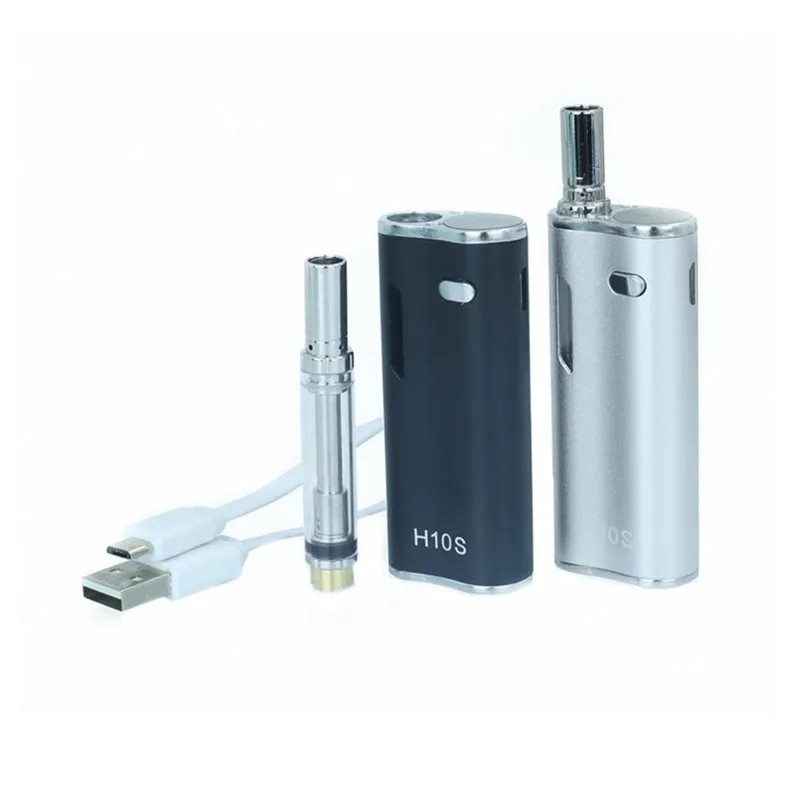 H10S Pre-heating thick Kit With 650mAh Battery Pre-heating Box Mod E Cigarette Starter Kit 5 Colors vape kits vaporizer hookah