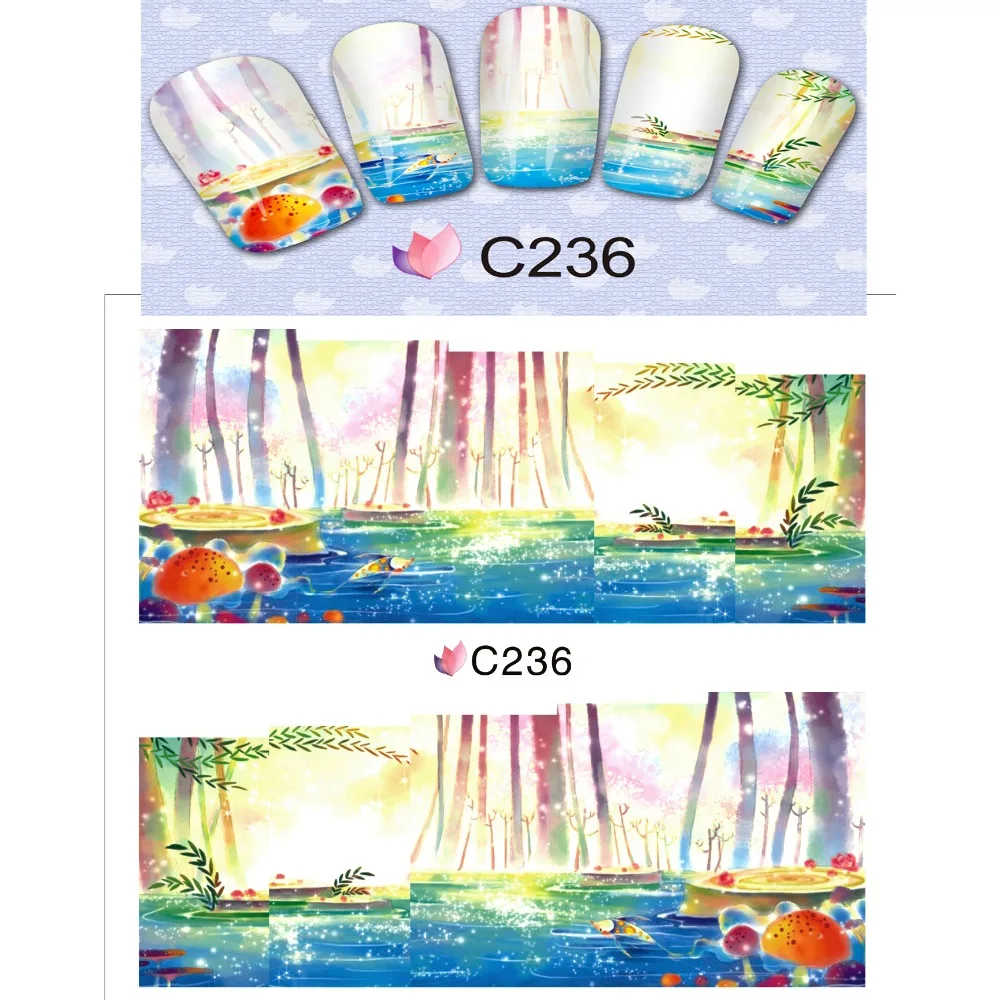 NAIL ART BEAUTY WATER DECAL SLIDER NAIL STICKER COLORFUL OIL PAINTING BIRD LAKE SHORE TOUCAN AUTUMN TREE C236-243
NAIL ART BEAUTY WATER DECAL SLIDER NAIL STICKER COLORFUL OIL PAINTING BIRD LAKE SHORE TOUCAN AUTUMN TREE C236-243