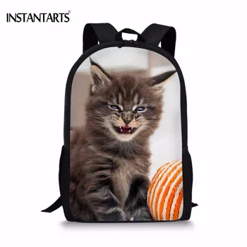 INSTANTARTS Kawaii 3D Smile Cat Maine Coon Print Backpacks for Teenager Boys Girls Casual Lap Top Rucksacks Students School Bags
INSTANTARTS Kawaii 3D Smile Cat Maine Coon Print Backpacks for Teenager Boys Girls Casual Lap Top Rucksacks Students School Bags
