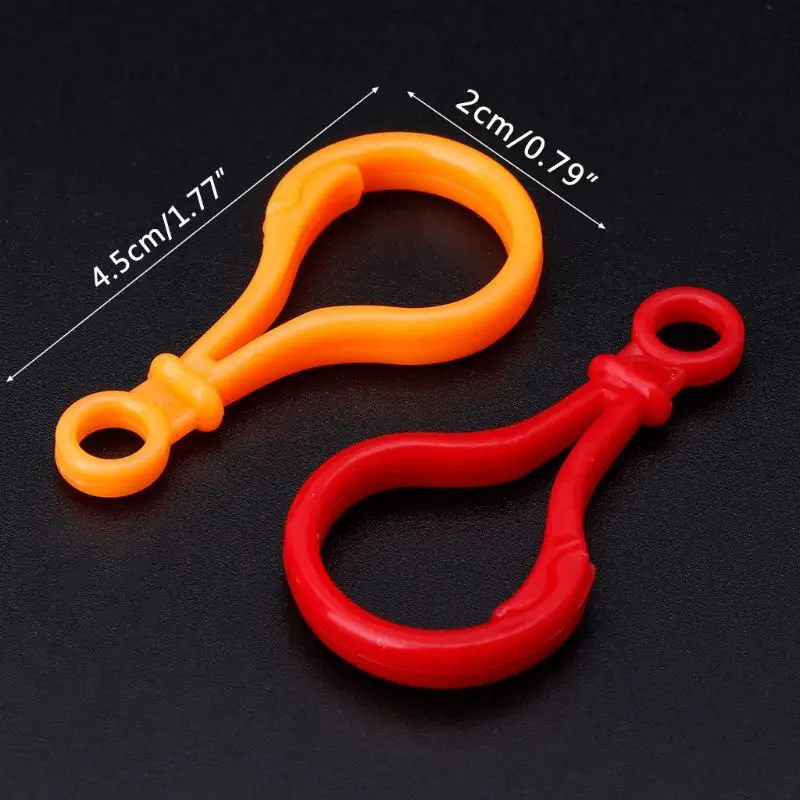 100pcs Plastic Colorful Lamp Shape Buckle Snap Hook Lobster Clasp DIY Needlework Luggage Sewing Handmade Bag Purse Toy Doll Tool
100pcs Plastic Colorful Lamp Shape Buckle Snap Hook Lobster Clasp DIY Needlework Luggage Sewing Handmade Bag Purse Toy Doll Tool