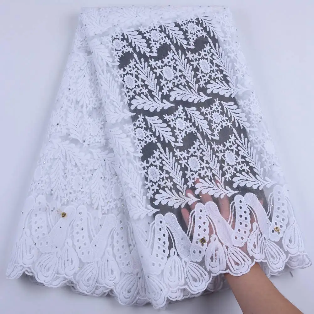 African French Stoned Lace Fabric 2019 High Quality Lace Pure White Wedding Lace Fabric Nigerian Tulle Mesh Lace Fabrics S1680
African French Stoned Lace Fabric 2019 High Quality Lace Pure White Wedding Lace Fabric Nigerian Tulle Mesh Lace Fabrics S1680