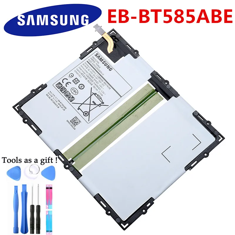 Original 7300mAh EB-BT585ABE Replacement Battery For Samsung Galaxy Tablet Tab A 10.1 2016 T580 SM-T585C T585 T580N+ Tools
Original 7300mAh EB-BT585ABE Replacement Battery For Samsung Galaxy Tablet Tab A 10.1 2016 T580 SM-T585C T585 T580N+ Tools