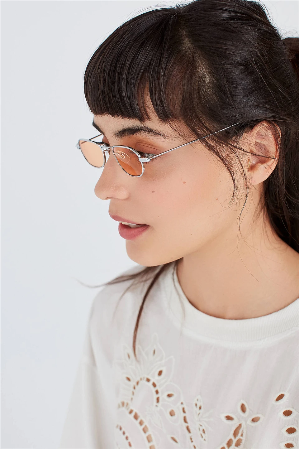 ALIKIAI Sunglasses Women Brand Designer Sea Color Sun glasses Transparent Matel Frame Clear Cat Eye Glasses Purple Shades (1)