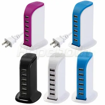 6 Ports EU Plug Multiple Wall USB Charger 30w Smart Adapter Mobile Phone Charging Data Device For Android samsung iPhone iPad
6 Ports EU Plug Multiple Wall USB Charger 30w Smart Adapter Mobile Phone Charging Data Device For Android samsung iPhone iPad