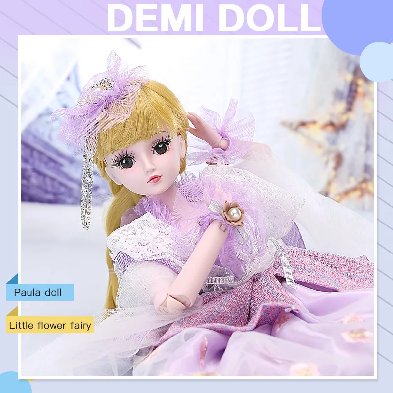 BARBIE 1/3 BJD Doll Princess Dolls 19 Joint Body Party Dress Eyes Wig Makeup Dressup Wedding Dress Toys for Children Gifts
BARBIE 1/3 BJD Doll Princess Dolls 19 Joint Body Party Dress Eyes Wig Makeup Dressup Wedding Dress Toys for Children Gifts
