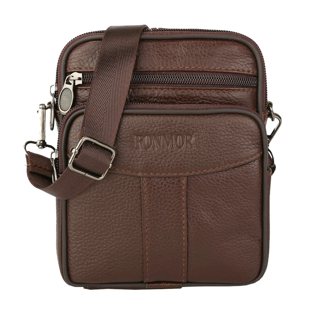 Men Waist Bag Vintage Pure Color Leather Commerce Cross body Shoulder Bag men's bag over the shoulder
Men Waist Bag Vintage Pure Color Leather Commerce Cross body Shoulder Bag men's bag over the shoulder