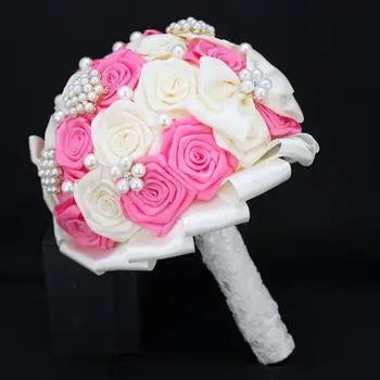 New Style Wedding Bouquet jewelry Bridal Brooch Bouquet Pearls Wedding Party Home Decorations Silk Rose Flowers Free Shipping
New Style Wedding Bouquet jewelry Bridal Brooch Bouquet Pearls Wedding Party Home Decorations Silk Rose Flowers Free Shipping