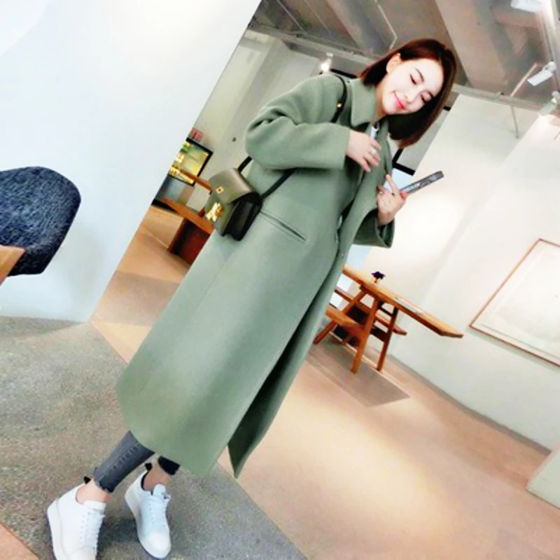 Women Wool Coat,2019 Winter New Casual Korean Version Slim Long Coat,Full Sleeve Suit Collar Womens Plus Size Fashions Coats
Women Wool Coat,2019 Winter New Casual Korean Version Slim Long Coat,Full Sleeve Suit Collar Womens Plus Size Fashions Coats
