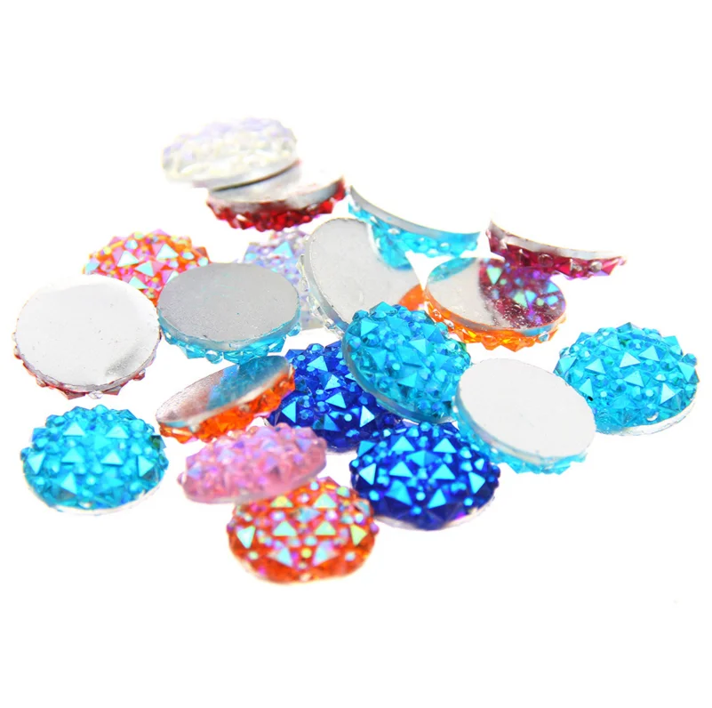 Newest sparkly glitter resina 200pcs/lot Round druzy cabochons glitter resin cabochon 12mm faux druzy resin stone
Newest sparkly glitter resina 200pcs/lot Round druzy cabochons glitter resin cabochon 12mm faux druzy resin stone