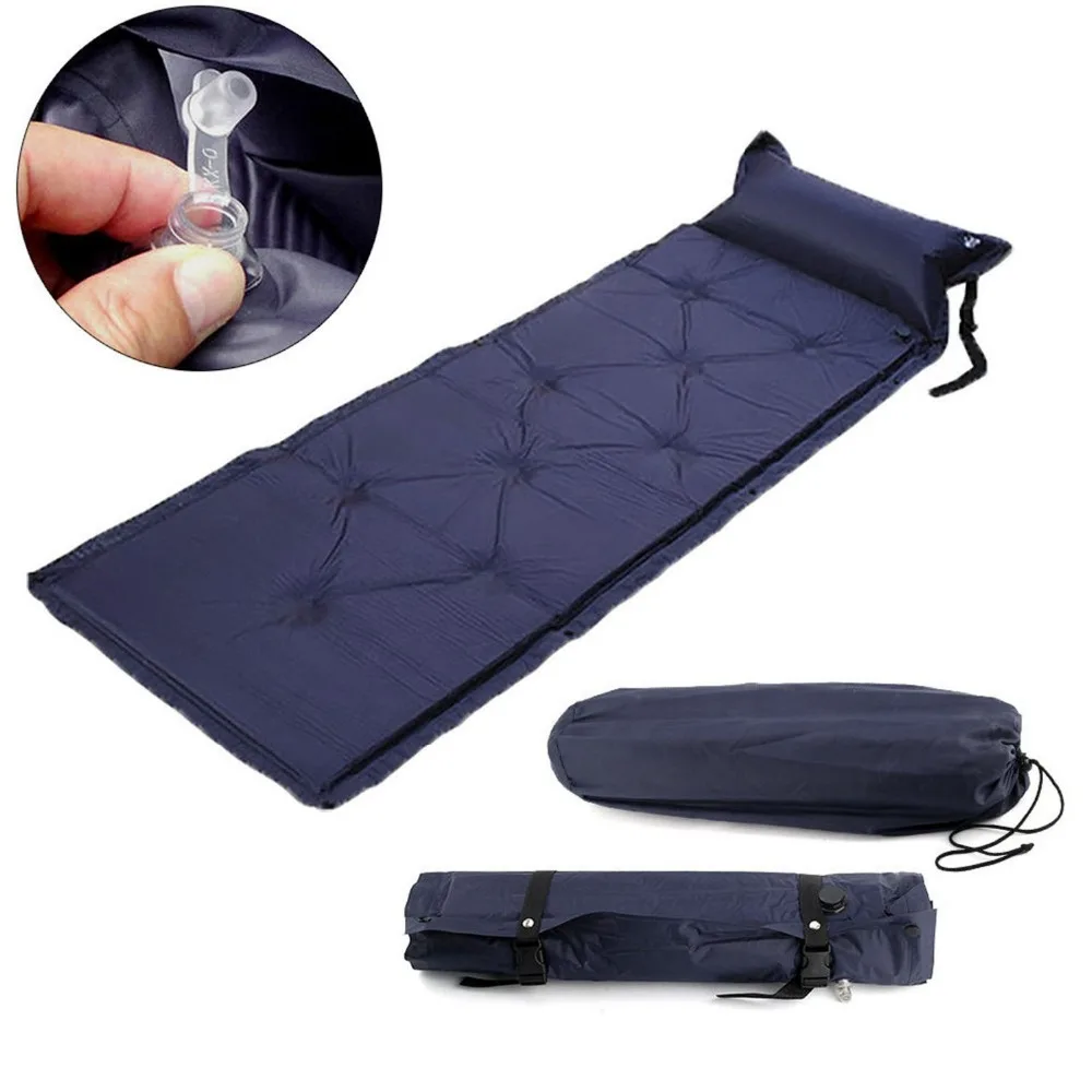 Automatic Inflatable Cushion Moisture-proof Mattress Outdoor Camping Thickened Mat Large Tent Military Sleeping Pad
Automatic Inflatable Cushion Moisture-proof Mattress Outdoor Camping Thickened Mat Large Tent Military Sleeping Pad
