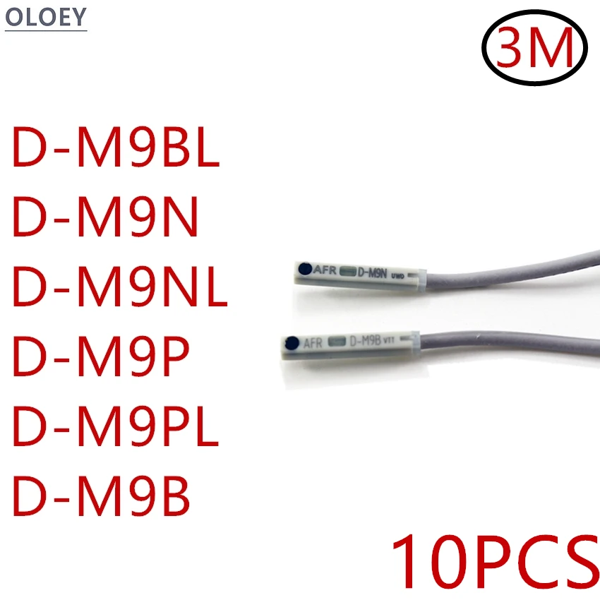 10PCS SMC TYPE Pneumatic Air Cylinder Magnetic Reed Switch Sensor Solid State Auto D-M9P D-M9B D-M9N D-M9BL D-M9NL D-M9PL
10PCS SMC TYPE Pneumatic Air Cylinder Magnetic Reed Switch Sensor Solid State Auto D-M9P D-M9B D-M9N D-M9BL D-M9NL D-M9PL