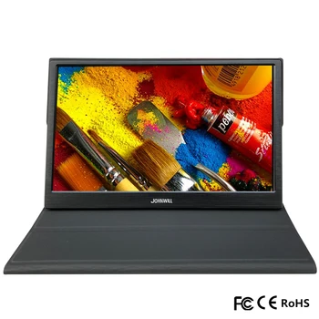 15.6 inch FULL HD LCD Slim Gaming Monitor Portable Monitor PC IPS Screen Use CNC shell 2 Mini HDMI USB Powered with Leather Case
15.6 inch FULL HD LCD Slim Gaming Monitor Portable Monitor PC IPS Screen Use CNC shell 2 Mini HDMI USB Powered with Leather Case
