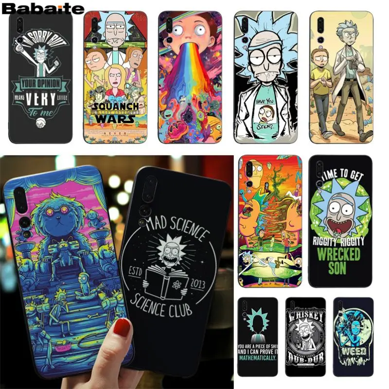 Babaite Rick And Morty Soft Silicone Back Cover Shells For Huawei P9 P10 P20 P20pro honor 9 10 V9 V10
Babaite Rick And Morty Soft Silicone Back Cover Shells For Huawei P9 P10 P20 P20pro honor 9 10 V9 V10