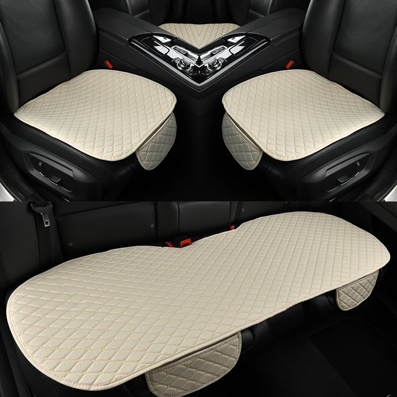 5 Seats 3piece/Set Car Seat Cover Linen Fabri Front Rear Flax Cushion Breathable Protector Mat Pad Four Season Auto Accessories
5 Seats 3piece/Set Car Seat Cover Linen Fabri Front Rear Flax Cushion Breathable Protector Mat Pad Four Season Auto Accessories
